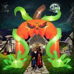 Best 12FT Halloween Archway Inflatables Giant Pumpkin With Led. Fixed Price $169.99.