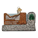Old World Christmas Blown Glass Ornament For Tree, Kings Canyon National Park. Fixed Price $16.43.