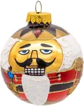 Kurt Adler Nutcracker Design Glass Ball Ornament, 65MM, Set Of 4. Fixed Price $27.99.