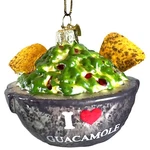 Kurt Adler Noble Gems Guacamole Love Glass Ornament Mexican Food Boxed New. Fixed Price $9.54.