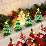 4 Pack Led Light Up Ceramic Christmas Trees Stocking Holder New. Fixed Price $65.00.