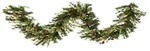 Vickerman Mixed Country Pine Artificial Christmas Garland 9' White Led Lights. Fixed Price $29.99.