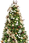 Ki Store 6FT Artificial Christmas Tree With Ornaments Lights Woodland. Fixed Price $170.00.