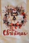 Deer Design Christmas Stocking 2 Pack. Fixed Price $14.97.