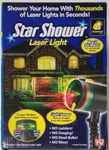 Telebrands Star Shower Laser Light Projector With Sensor Tested Works. Fixed Price $29.95.