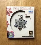 New Gloria Duchin Pewter Christmas Holiday Ornament Hero The Army .. Fixed Price $5.00.