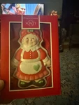 New Lenox Mrs. Santa Claus Cookie Mold Christmas Ornament 6 Inch. Fixed Price $15.00.
