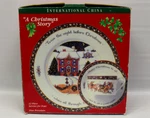 1996 International China Christmas Story Series - 12 Piece Service For Four. Fixed Price $89.99.
