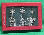 Nib Banberry Designs Ornaments Set Of 3 Angel Reindeer Christmas Tree #2925. Fixed Price $15.99.