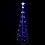 Northlight 9' Blue Led Show Cone Christmas Tree Outdoor Decoration. Fixed Price $210.49.