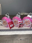 3 Mr. Christmas 5" Mini Blow Mold Retro Gingerbread Ornament Led Lit W/timer. Fixed Price $24.99.