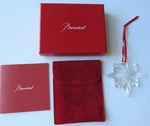 Baccarat Crystal Clear Snowflake Christmas Holiday Ornament Noel 2023 New W/ Box. Fixed Price $93.50.