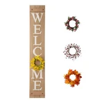 Glitzhome Wooden Welcome Sign For Front Door Rustic Farmhouse Hanging/standin.... Fixed Price $68.90.