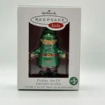 Hallmark Keepsake Kids Pickles The Elf Christmas Ornament New In Box. Fixed Price $20.00.