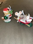 Vintage Hersheys Kiss Christmas Ornaments Lot. Fixed Price $12.00.