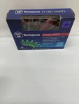 Westinghouse 25 Led Indoor Outdoor Christmas String Lights Red 16 Ft. Fixed Price $15.00.