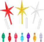 Ceramic Christmas Tree Replacement Light Bulbs National Artcraft Ornaments For. Fixed Price $16.86.