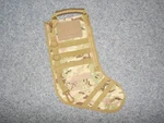 Garud Desert Military Camo Tactical 18" Christmas Stocking. Fixed Price $13.99.