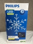 Philips Led Twinkling Cool White Snowflake Decoration 42 Inch. Fixed Price $65.00.