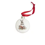 Wrendale Designs Royal Worcester Merry Christmas Bauble, One Size, White. Fixed Price $30.99.