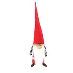 Northlight 25.5" Plush Red And Gray Nordic Santa Christmas Gnome Tabletop Figure. Fixed Price $22.49.