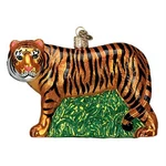 Old World Christmas Tiger Glass Ornament 12115 Animal Decoration New Free Box. Fixed Price $22.98.