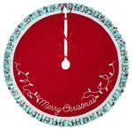 The Pioneer Woman Red Knit Polyester Christmas Tree Skirt, 48" Nwt. Fixed Price $24.99.