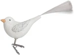 Sparkling Snowbird Clip On Blown Glass Ornament By Old World Christmas. Fixed Price $19.99.