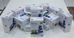 12 Boxes Ge Staybright 100 Count 24.7 Ft Multicolor Led Christmas String Lights. Fixed Price $95.00.