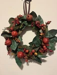 Euc Restoration Hardware Magnolia Pomegranate 18 Wreath Twigs Autumn Winter. Fixed Price $55.00.