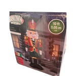 Gemmy Airblown Luxe Nutcracker 10FT Animated Giant Inflatable Led Lights 288390. Fixed Price $224.10.