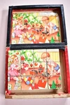 Wooden Toy Puzzle Vintage 12 Block Children Playing 4 Seasons 30'S Christmas. Fixed Price $25.53.