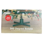 360-DGREE Rotating Christmas Tree Stand For Up To 9FT & 120LB Artificial. Fixed Price $45.00.