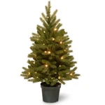 3 Ft. Pre-lit Jersey Fraser Fir Tree With Warm White Led Lights. Fixed Price $85.99.