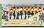 Vintage Kurt S. Adler 10 Piece Old Fashioned Street Light Village Display Set. Fixed Price $14.50.