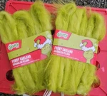 Pack Dr. Seuss The Grinch Furry Fuzzy Garland 72" 144" Total. Fixed Price $28.00.