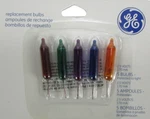 Ge Mini Replacement Christmas Bulbs 2.5 V Multi Color. Fixed Price $10.99.