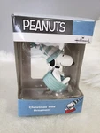 Hallmark Ornament 2017 Snoopy Sledding Dog Bowl Peanuts Blue Box. Fixed Price $12.00.