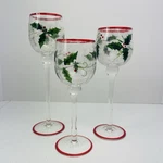 Kirklands Holiday Christmas 3 Decorative Candle Votive Holders. Fixed Price $21.84.