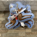 Nicholas Square Christmas Santa & Reindeer Shaped Throw Pillows Set Of 3 New. Fixed Price $26.00.