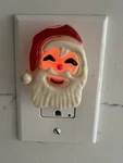Nos Vintage Gem Santa Claus Plug Night Light Christmas Mcm Midcentury Modern. Fixed Price $14.00.