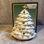Holiday Collections Ceramic Christmas Tree Votive Holder #81342 Original Box. Fixed Price $25.00.