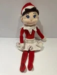 Cca & B 2005 Plush On Christmas Girl Stuffed Doll 14". Fixed Price $9.00.