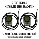 Gatekeeper Off-road Gk "easy Switch" 3 Function Led Amber/white Pod Lights. Fixed Price $107.27.