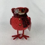Target Wondershop Christmas 2023 Felt Sherpa Bird Ruby Red Leopard Scarf New!. Fixed Price $19.95.