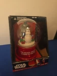 Gemmy Star Wars Christmas Waterless Globe Darth Vader Stormtrooper Snowman. Fixed Price $28.99.