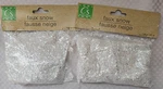 Two Packages Crafters Square Faux Snow/ Christmas Village Decor/. Fixed Price $7.99.