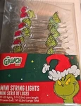 Grinch Mini String Lights 20 Leds 7FT Indoor Christmas Decor New Dr Seuss. Fixed Price $14.99.