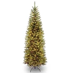 National Tree Company 7' Kingswood Fir Pre-lit Pencil Artificial Christmas. Fixed Price $129.95.