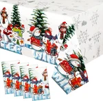 Bbto Pcs Rectangle Christmas Tablecloth 108 X 54 Inch, The Picture Shown. Fixed Price $16.65.